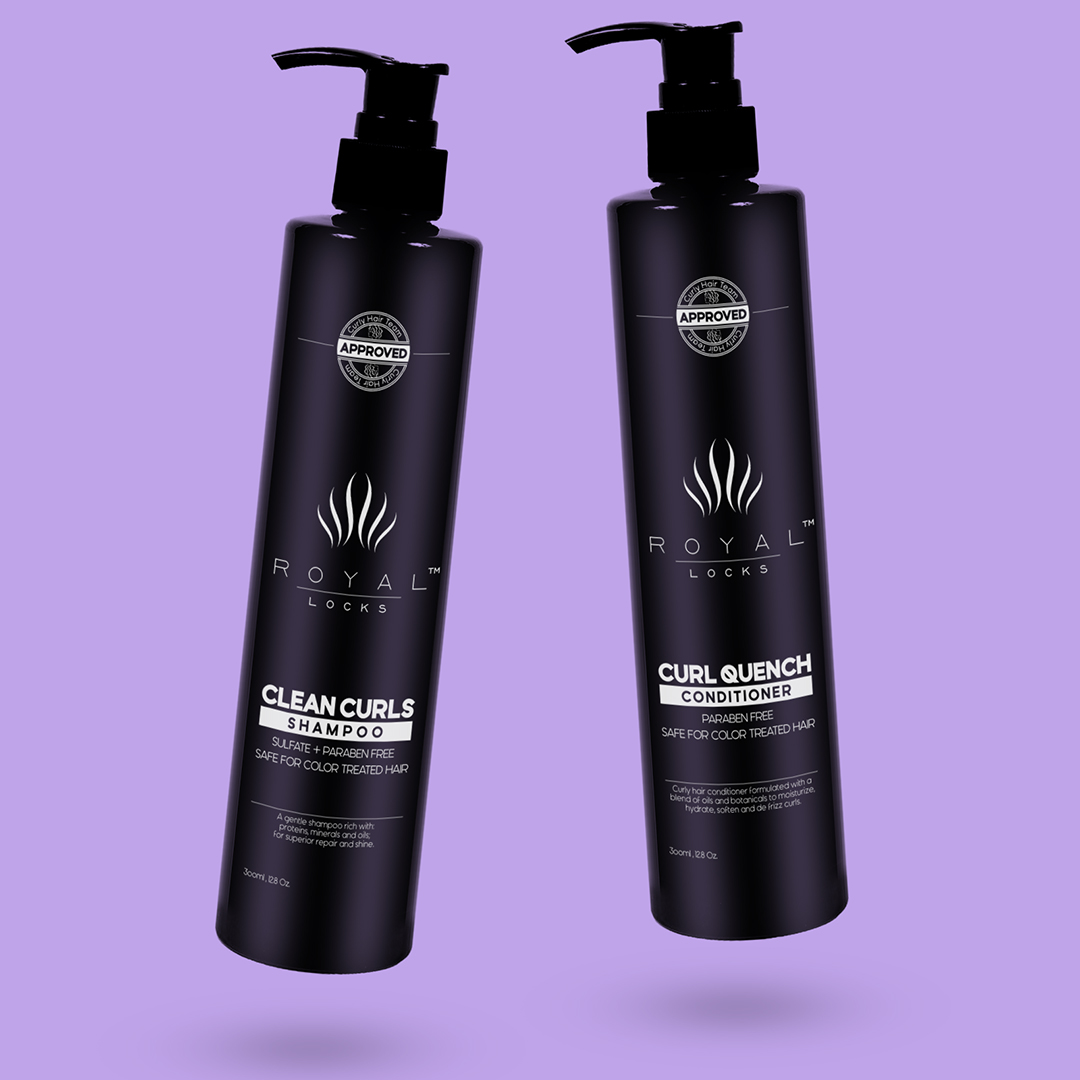 New Refreshed of Brand for Curly Hair Shampoo and Conditioner World